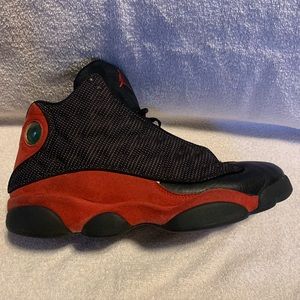 Mens Jordan 13s size 10.5 Black/Red